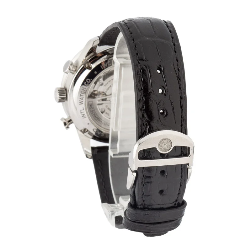 Pre-owned IWC Portugieser Chronograph IW371624 Dune Arabic Dial