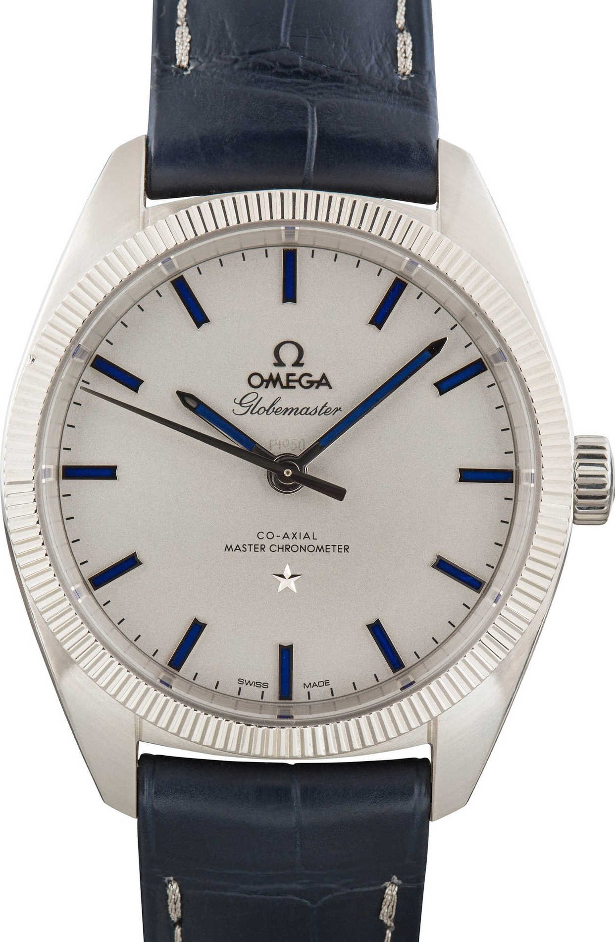 Omega Constellation Globemaster Platinum on Leather