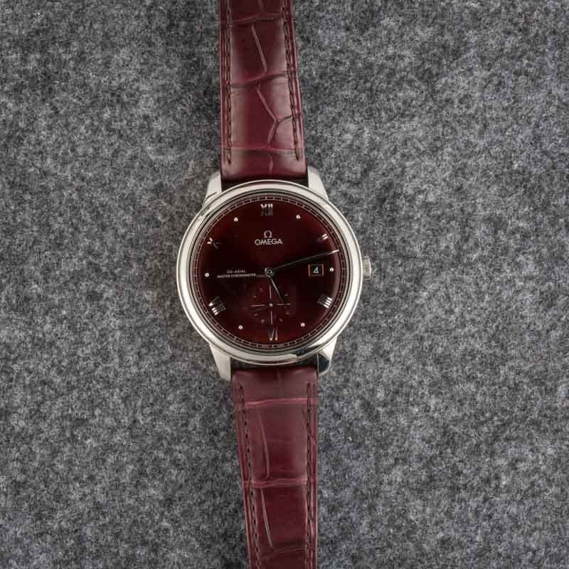 Omega De Ville Prestige Red Dial