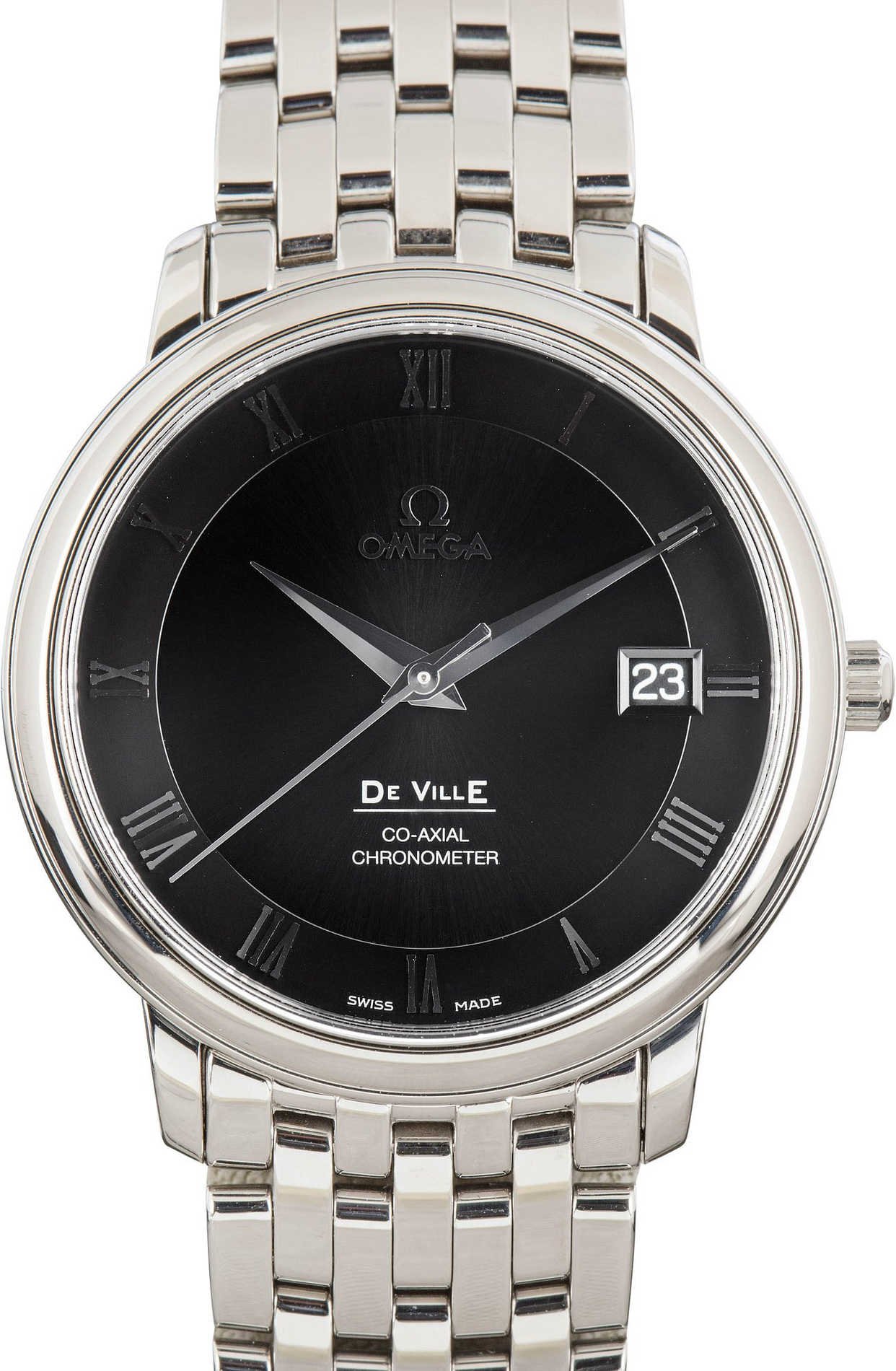 Used Omega De Ville Prestige Black Dial