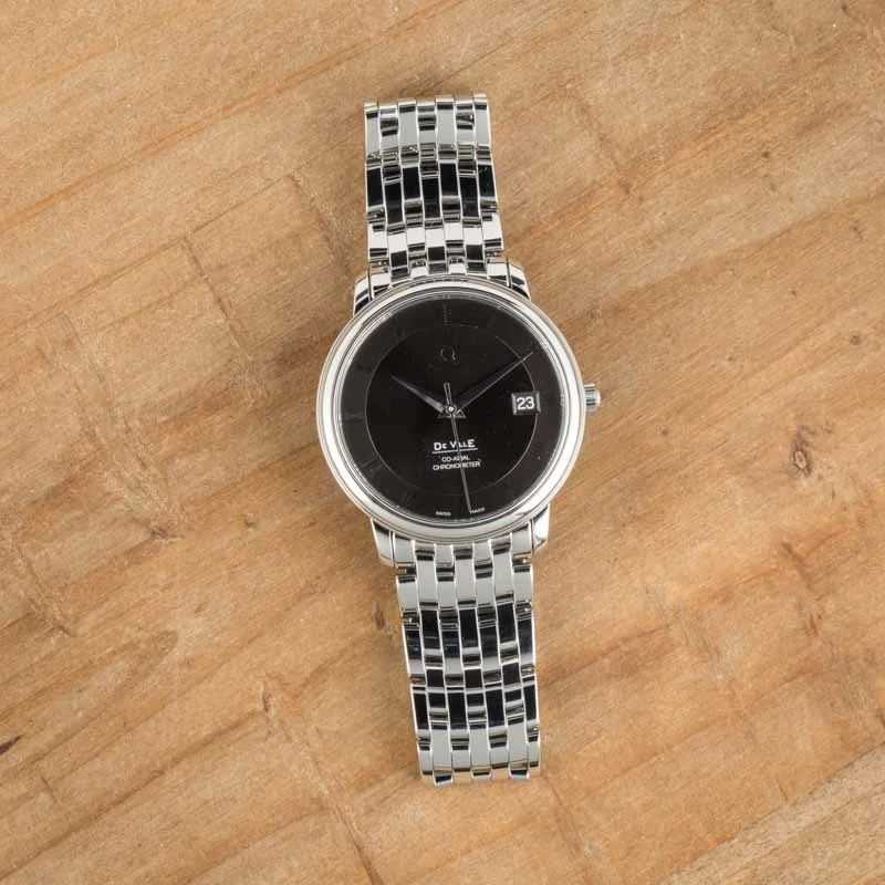 Used Omega De Ville Prestige Black Dial