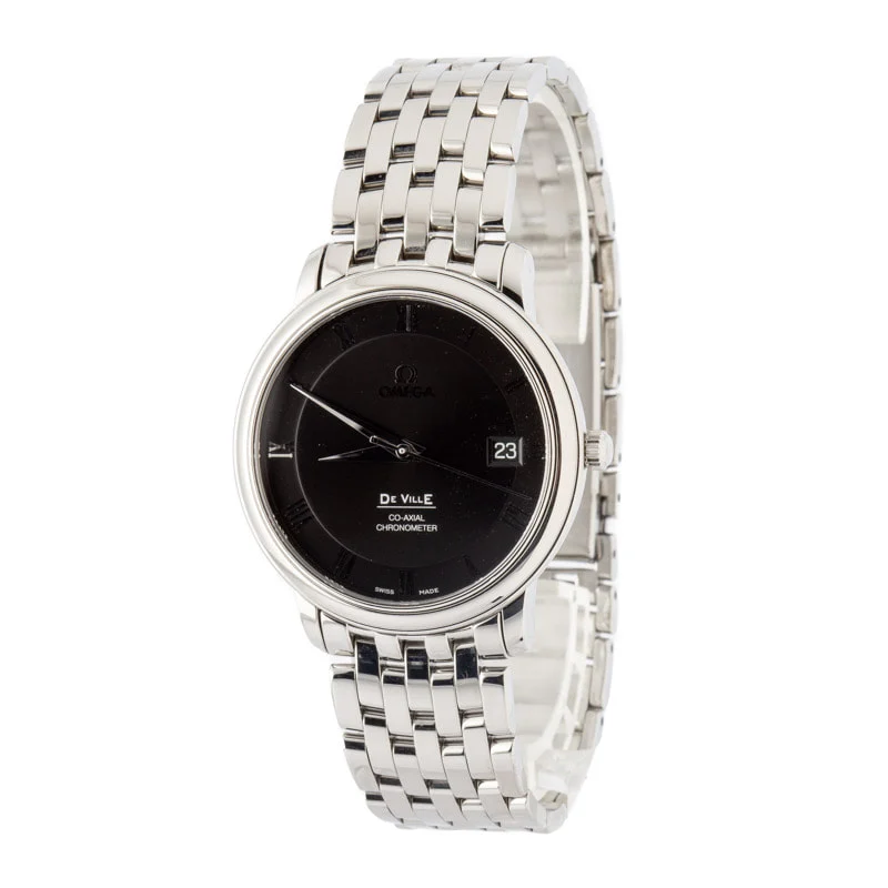 Used Omega De Ville Prestige Black Dial