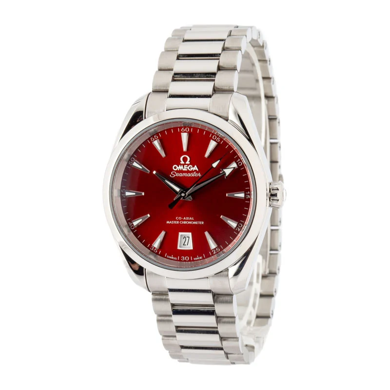 Used Omega Seamaster Aqua Terra Shades Terracotta Dial