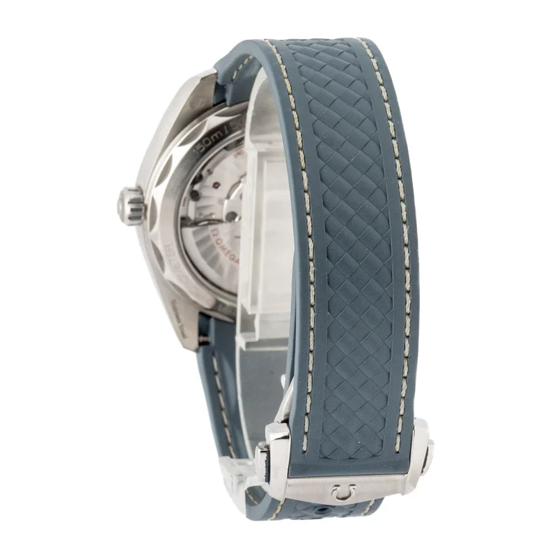 Used Omega Seamaster Aqua Terra 150M Blue Dial & Strap