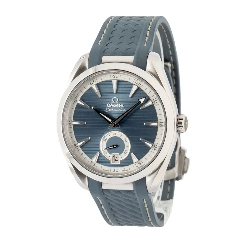 Used Omega Seamaster Aqua Terra 150M Blue Dial & Strap