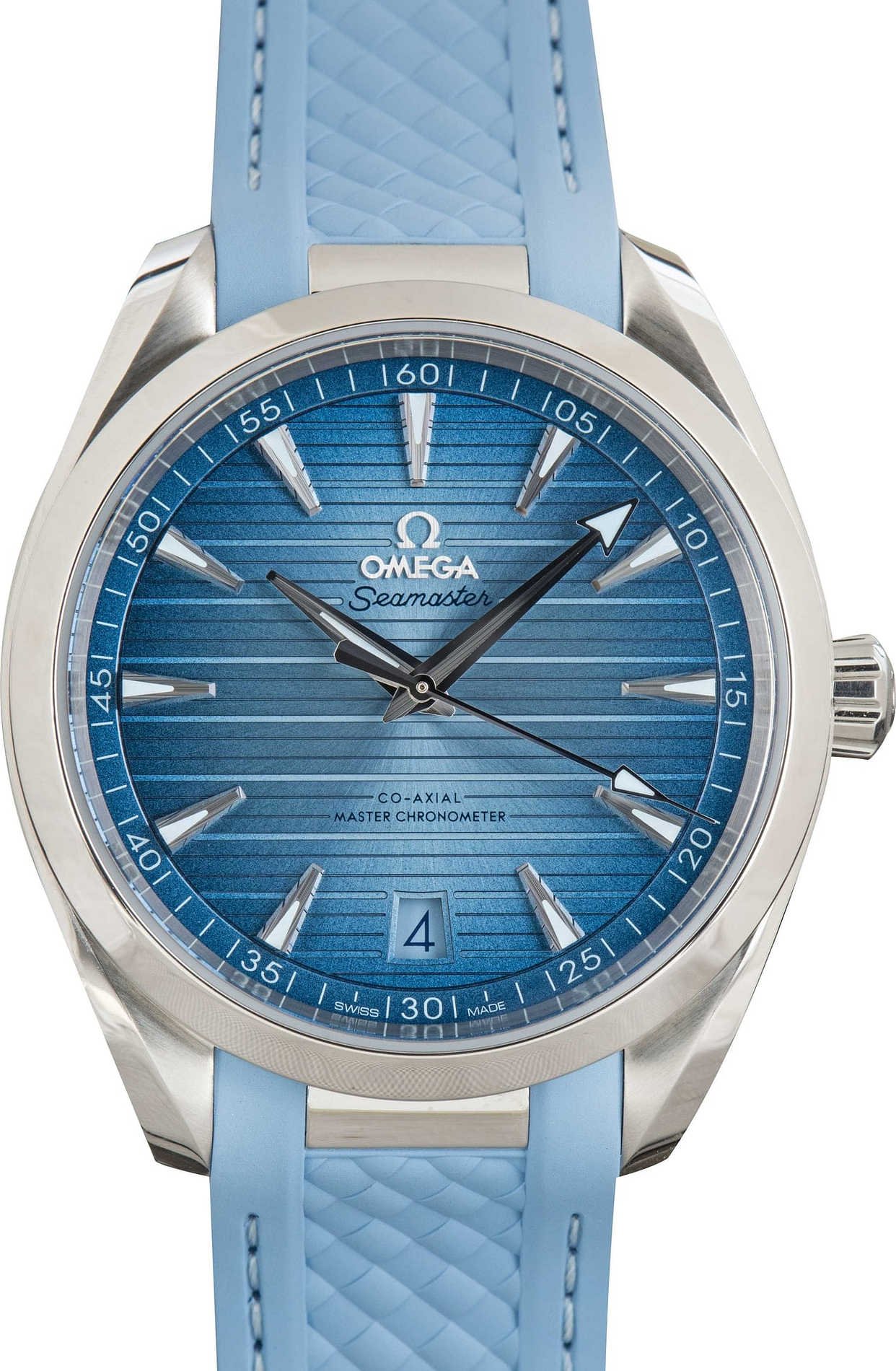 Used Omega Seamaster Aqua Terra 150M Summer Blue Dial