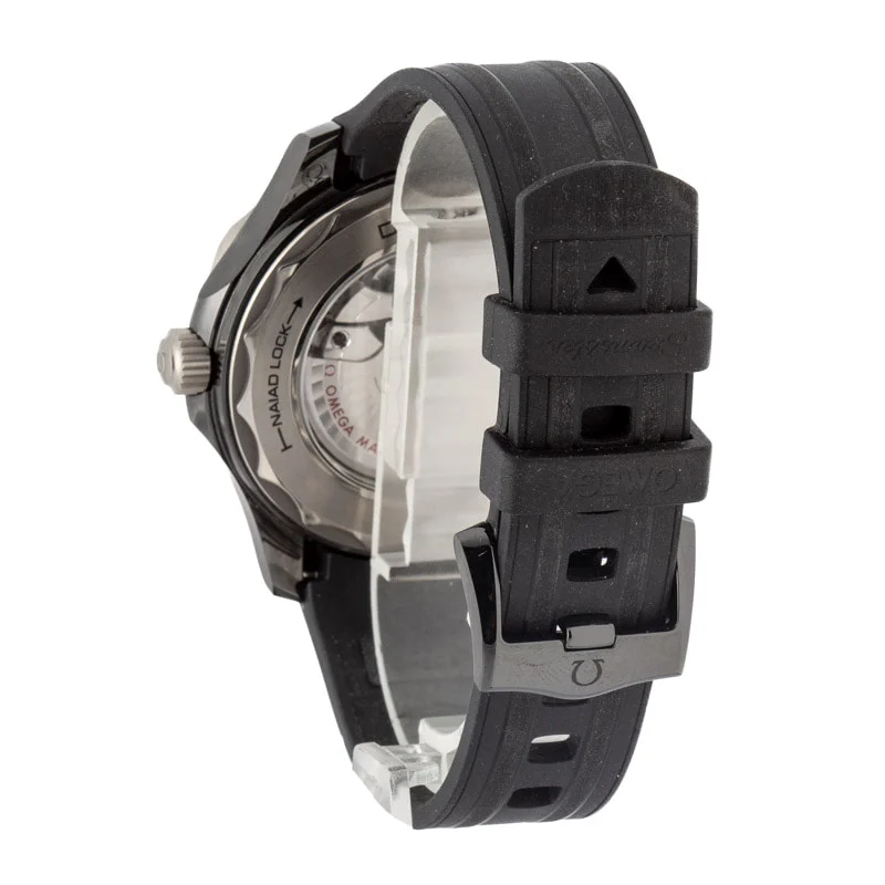 Pre-owned Omega Seamaster Diver 300M Black Ceramic