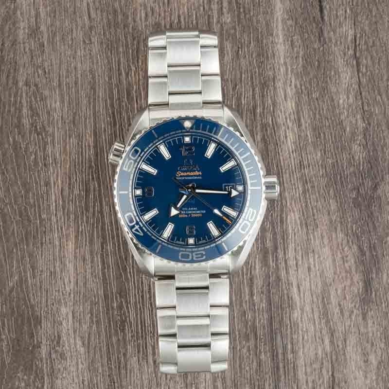 Used Omega Seamaster Planet Ocean Blue Dial