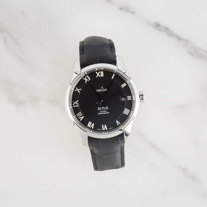 Omega De Ville Prestige Stainless Steel & 18k Sedna Gold