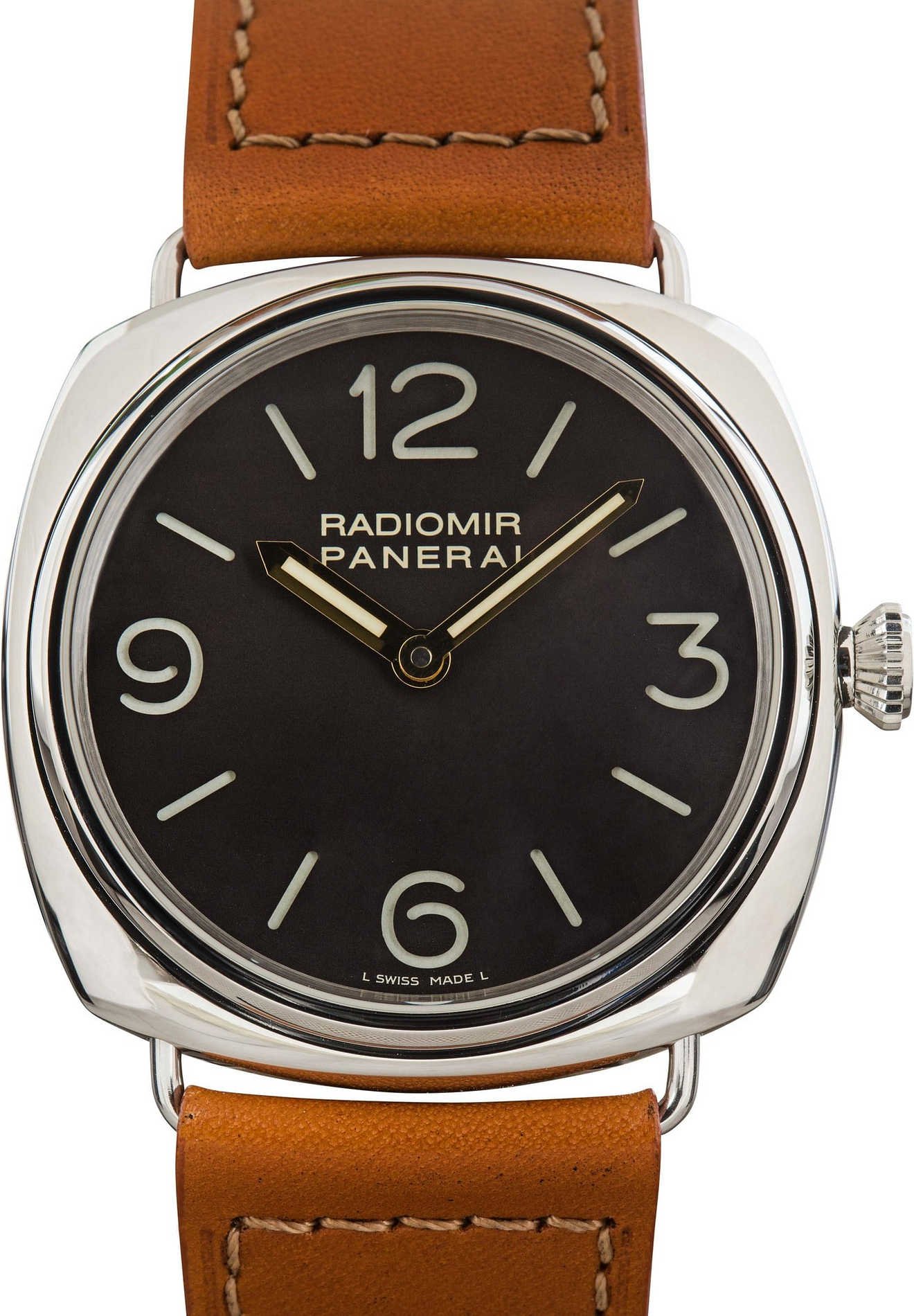 Pre-owned Panerai Radiomir 1938 PAM00232 Stainless Steel
