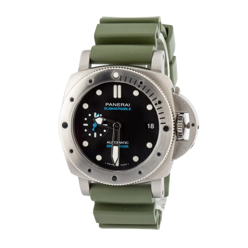 Used Panerai Luminor Submersible PAM00973 Black Dial