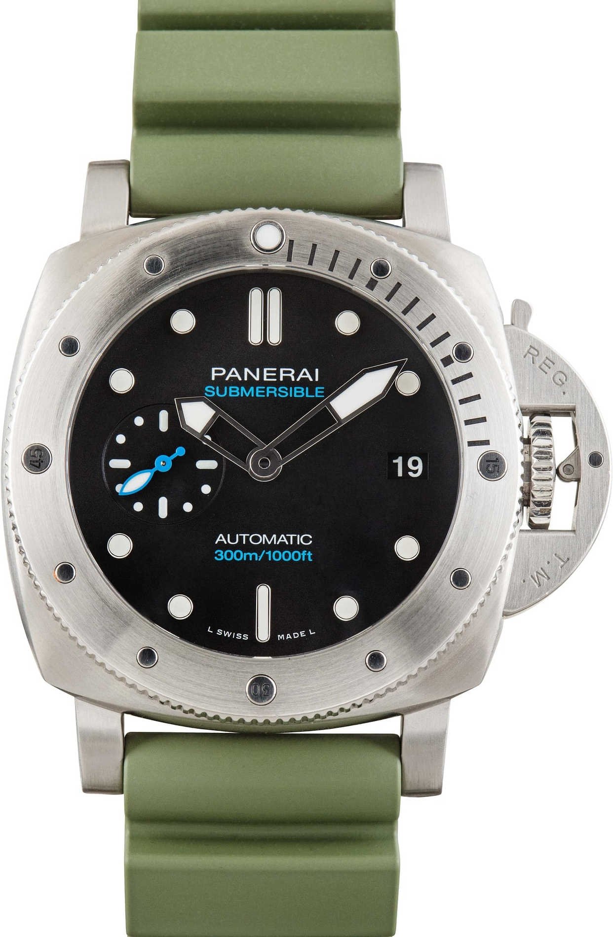 Used Panerai Luminor Submersible PAM00973 Black Dial