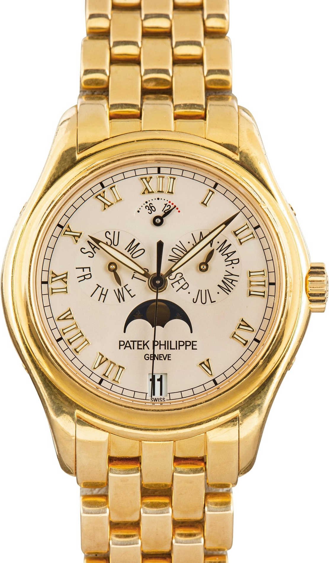 Patek Philippe Complications Annual Calendar 5036 Yellow Gold