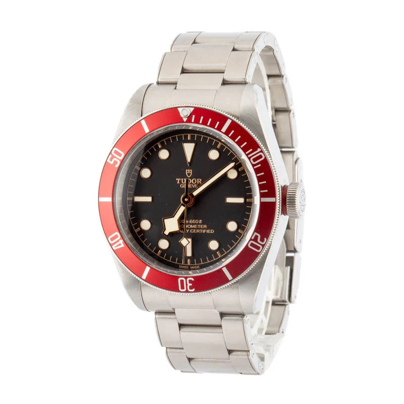 Used Tudor Black Bay Ref 79230R Red Bezel