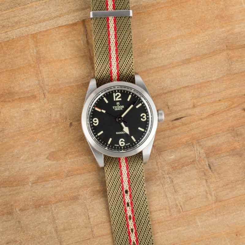 Pre-owned Tudor Ranger 79950 NATO Strap