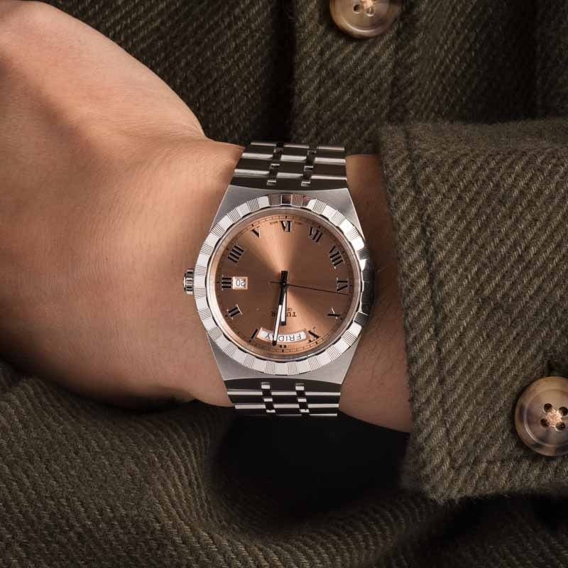 Used Tudor Royal 28600 Salmon Dial