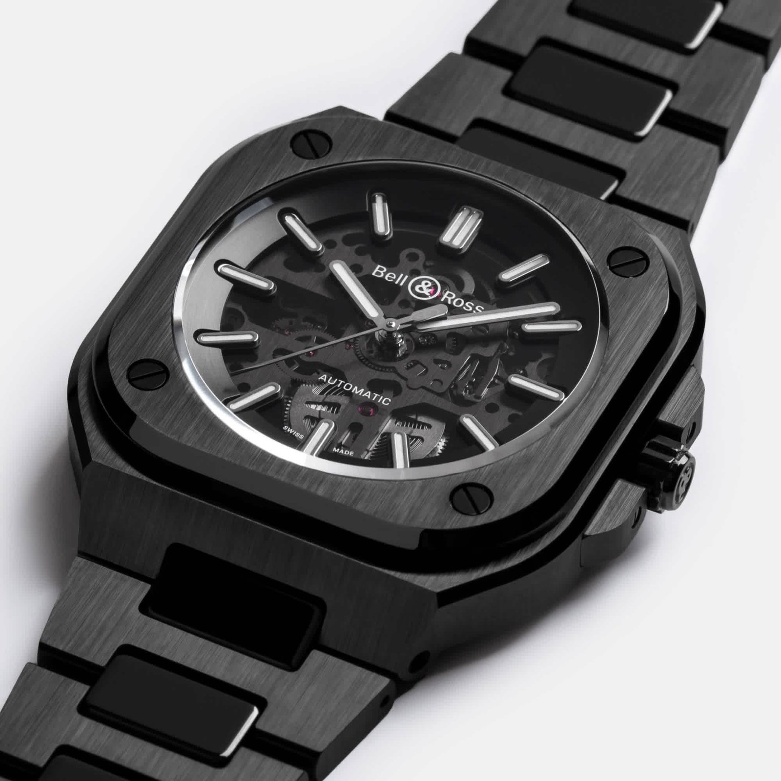 Bell & Ross BR-05 Skeleton Black Ceramic (BR05A-BL-SK-CE/SCE)