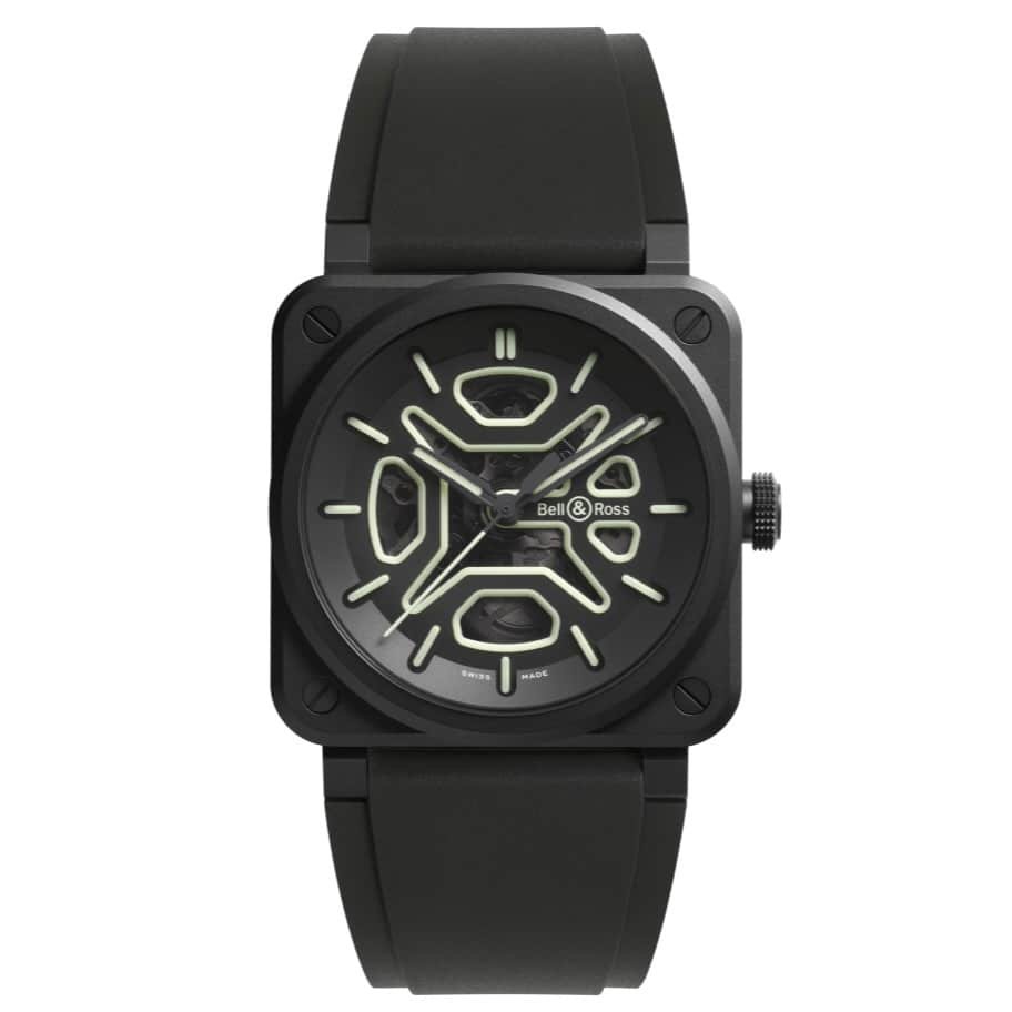 Bell & Ross BR-03 Skeleton Lum Ceramic (BR03A-LM-SKCE/SRB)