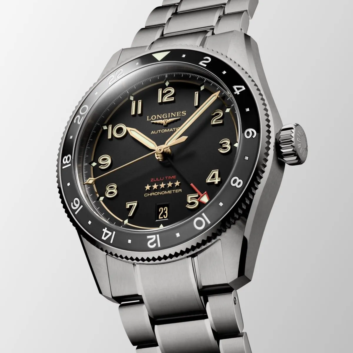 Longines Spirit Zulu Time Titanium (L3.802.1.53.6)