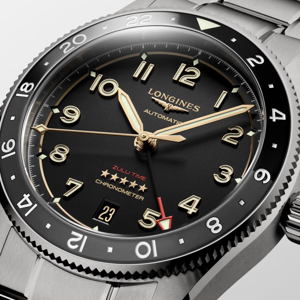 Longines Spirit Zulu Time Titanium (L3.802.1.53.6)