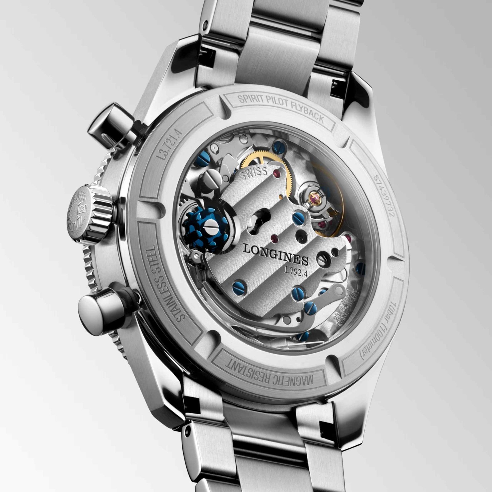 Longines Spirit Pilot Flyback (L3.721.4.53.6)