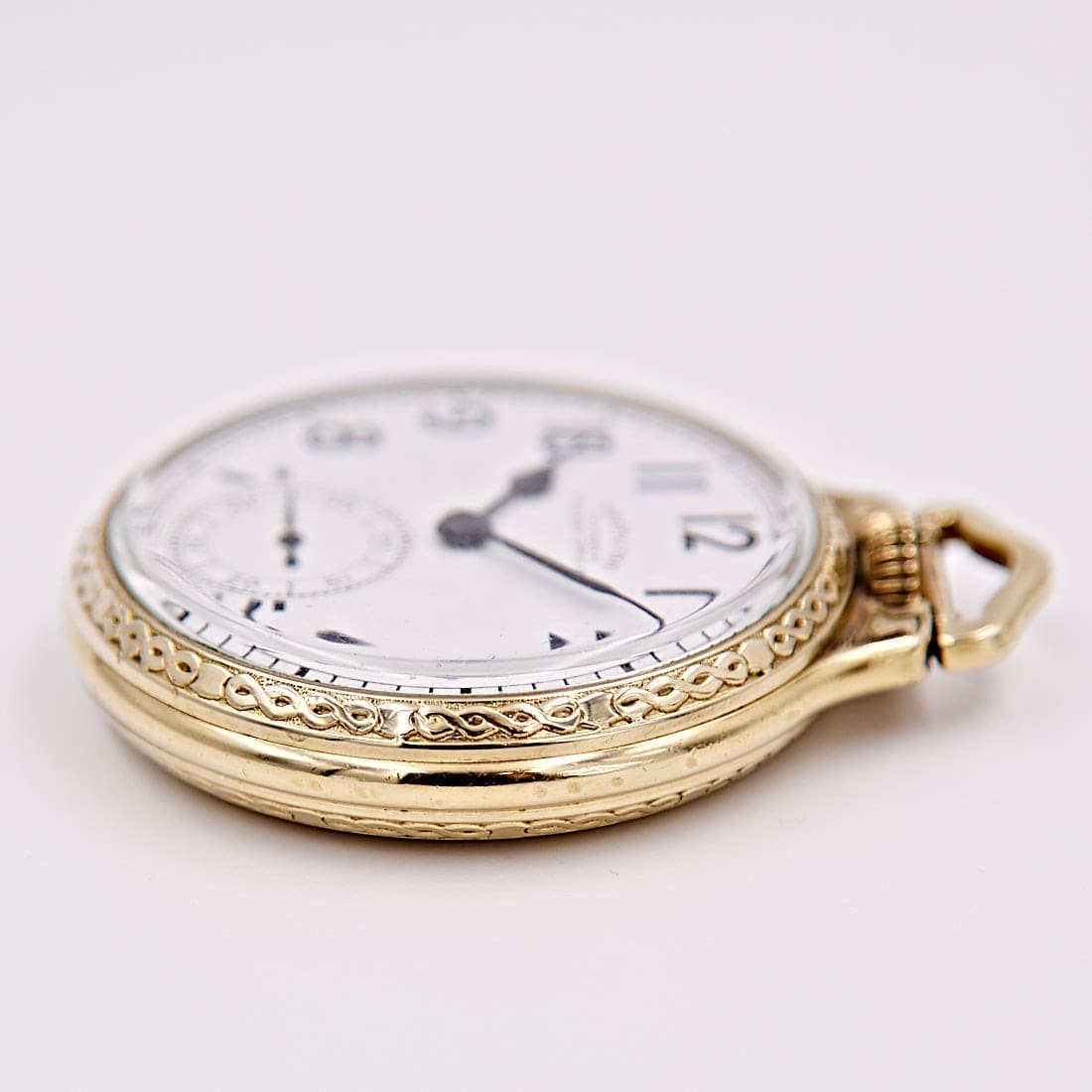 Hamilton Yellow Gold-Filled Open Face Railroad Model 17, 950B