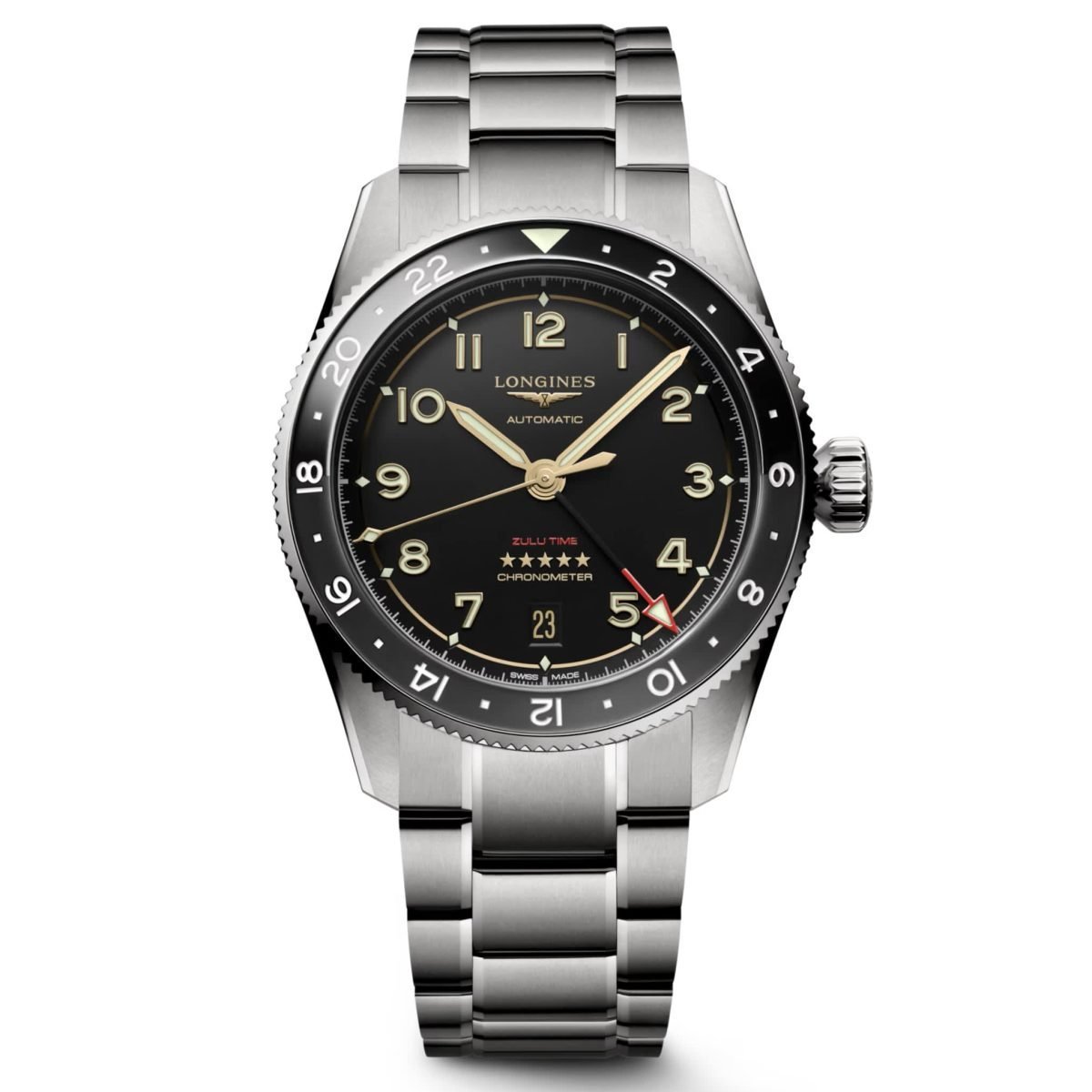 Longines Spirit Zulu Time Titanium (L3.802.1.53.6)