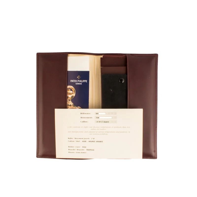 Ladies Patek Philippe Aquanaut 4960A Black Dial