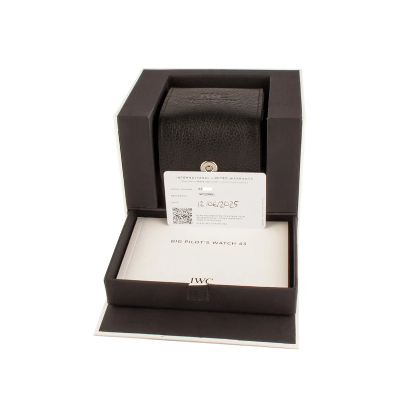 Used IWC Big Pilot’s Watch 43 TOP GUN IW329801 Black Ceramic
