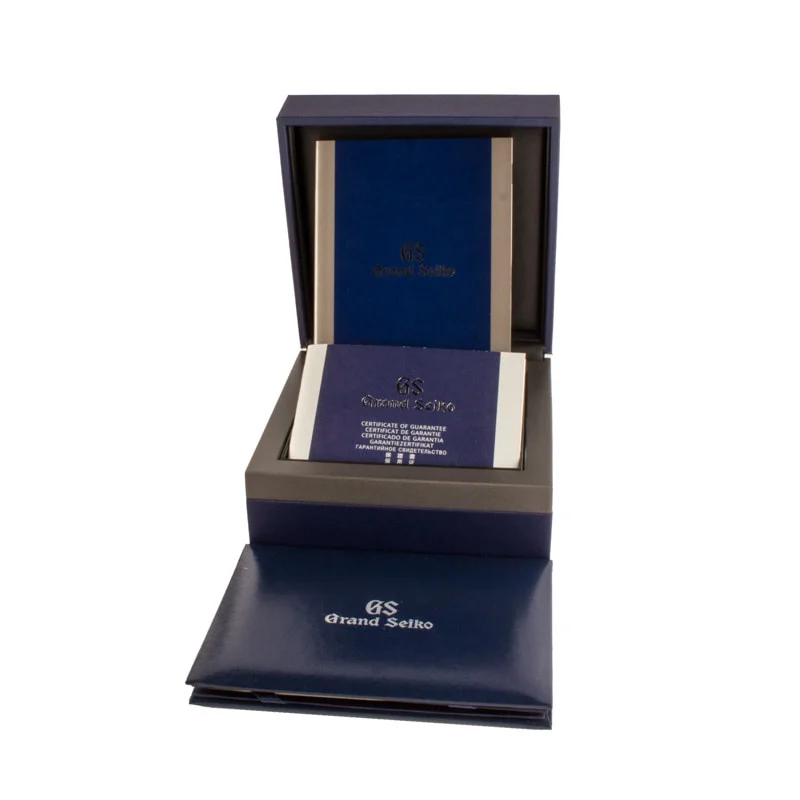 Pre-owned Grand Seiko Heritage Collection SBGH273 Blue Dial